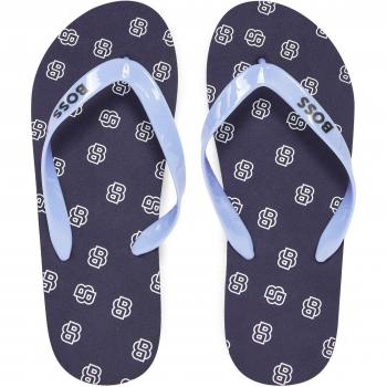 Tongs Bleu Imprimées