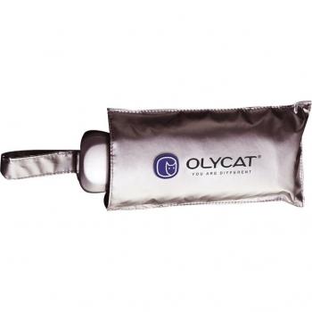 OLYCAT Titanium Silver Travel Umbrella Anti UV UPF50+ Pink