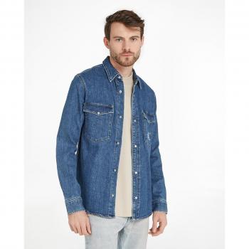 Camisa de denim Calvin Klein Jeans para hombre