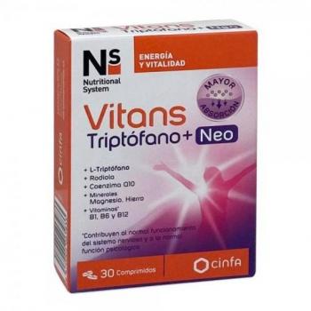 NS Energia y Vitalidad Triptofano + Neo 30 Comprimidos