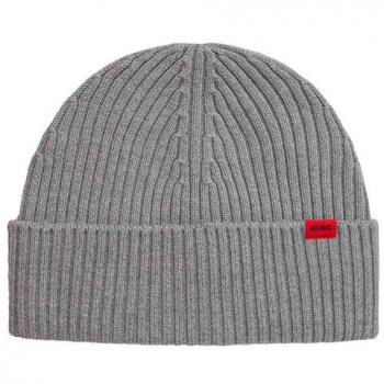 HUGO Xola Beanie mit Emblem
