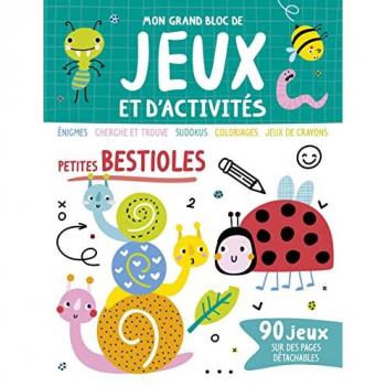 Mon grand bloc de jeux et d'activités