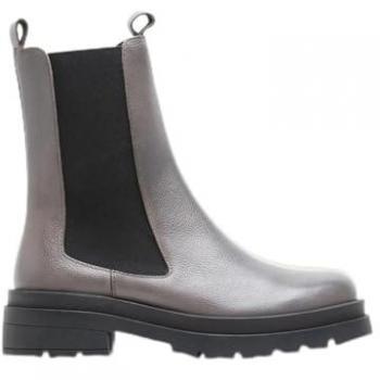 Botín de Mujer Porronet Gris Estilo Chelsea