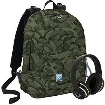 Seven Dual Eco Zaino Verde Militare