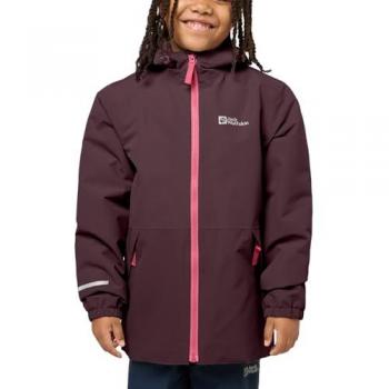 Giacca Impermeabile Jack Wolfskin Snowy Days Rosa