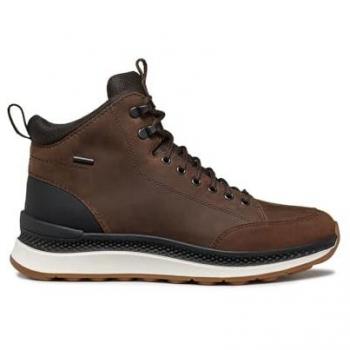 Geox Spherica Actif X2 ABX Herren Sneakers braun schwarz 46