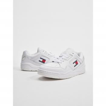 Tommy Hilfiger Contrast White Sneakers for Men Size 8 US