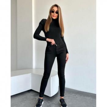 ISSA Plus 26 Black Classic Skinny Fit