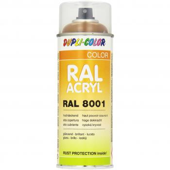 Dupli-Color Hochglanz Acryllack RAL 8001 Ockerbraun