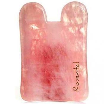 Outil de Gua Sha en quartz rose 100 % ROSENTAL ORGANICS