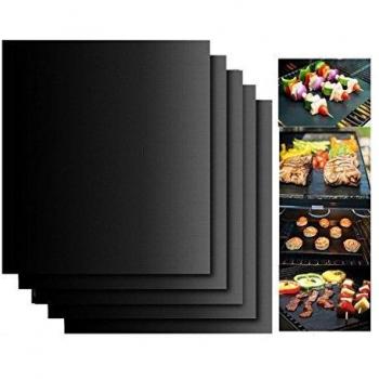 Tapis anti-adhérents pour grill Barbecue en feuilles de cuisson KINGCOO pour gaz, charbon et électrique