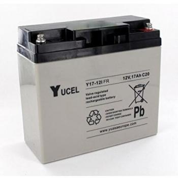 Yuasa Y17 12FR 12 V Blei‑Batterie (Yucel)