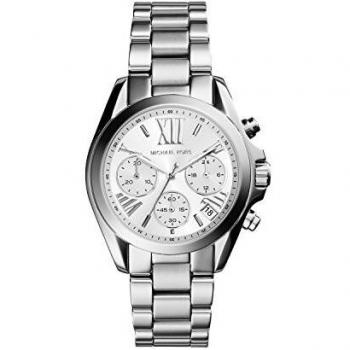 Reloj Cronógrafo Michael Kors Bradshaw Plateado Mujer MK6174