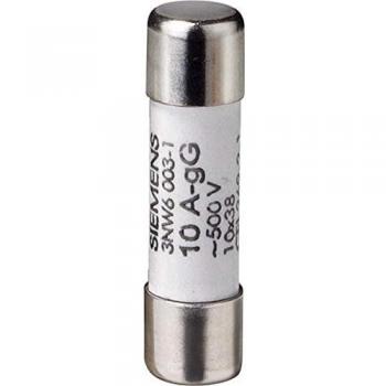 Keramische Sicherung 10 × 38 mm 8 A Siemens – weiß
