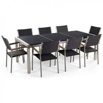 Conjunto de Comedor al Aire Libre 8 Plazas Grosseto