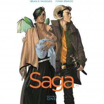 Saga Volume 1 by Brian K Vaughan (Paperback, 2012)