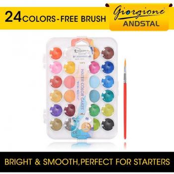 Andstal Wasserfarben Set 24 Farben