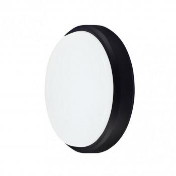 Lampada da Parete 12W Yucatan Nero 6400K