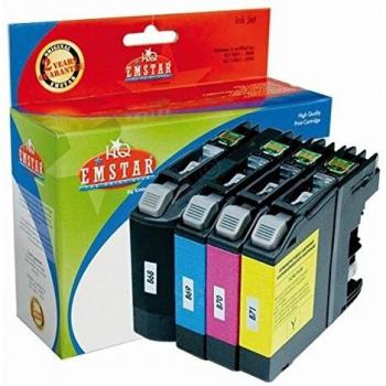 Emstar B72 wiederaufbereitete Tintenpatronen 4er Pack