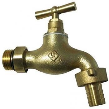 Robinet d'arrosage orientable Somatherm For You ½–¾ finition brossée