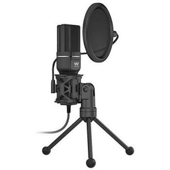 Micrófono – Woxter Mic Studio 60, USB, Tecnología Cardioide , 2.2 KΩ, -38 ± 3dB, 20hz