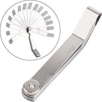 Stainless Steel Curved Feeler Gauge P20 0.05-1mm