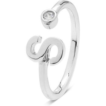 Glittering Zilver Ronde Ring
