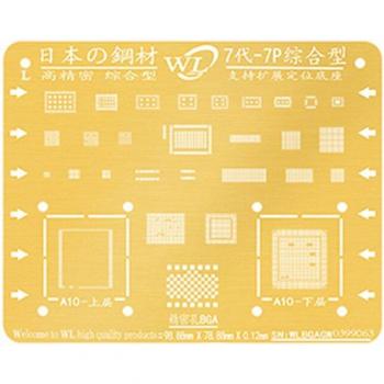 Golden BGA Reball Template Kit – 0.12mm Thickness, Tin Mesh, XSMAX XS XR Compatibility