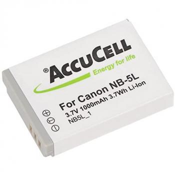 Batterie Li-ion 37 V AccuCell pour Canon PowerShot SD900