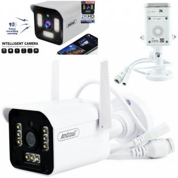 Q‑S702 VisionHD Wifi Caméra de Surveillance 2K