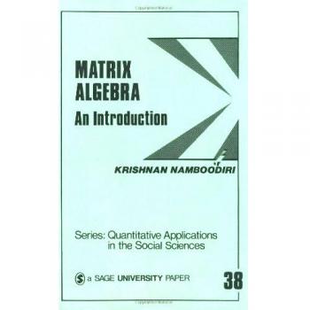 Matrix Algebra: An Introduction