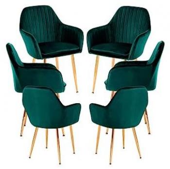 Sillones Chic Golden Pack 6 – Verde