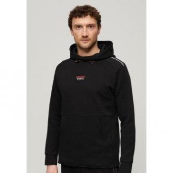 Superdry Men's Sport Tech Logo Hoodie Black XL
