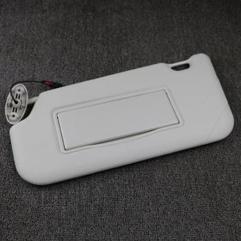 Right Gray Sun Visor with Illuminated Makeup Mirror for Ford Focus