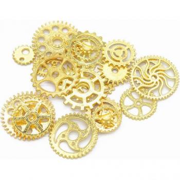 Mixed Metal Steampunk Gears