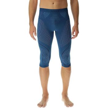 UYN Men's Evolutyon 3/4 Base Layer Pants Blue Poseidon S/M