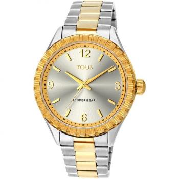 Reloj Tous Tender Bear: Estilo Dorado y Bicolor para Ella