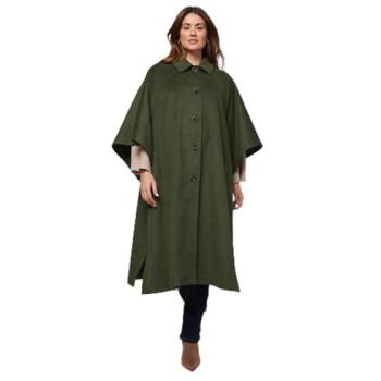 Wallis Green Women’s Cape Car Coat – Small/Medium Size