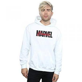 Felpa Marvel Uomo Cappuccio Rosso M