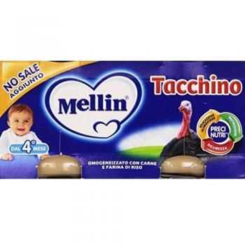 Mellin Comida Pronta Turquia 2X80G