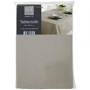 Tablecloth 130 x 180cm Grey
