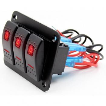 Interruptor Universal de Coche con LED