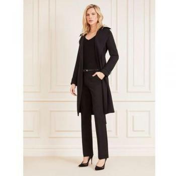 Belted Gabardine Coat Martian