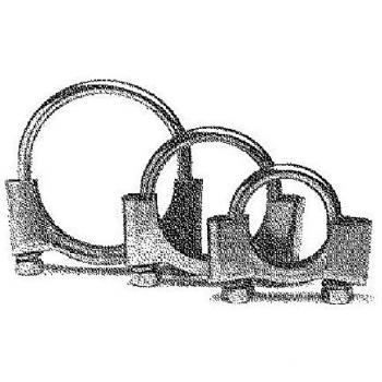 Abrazadera BOSAL 250‑950 para Escape