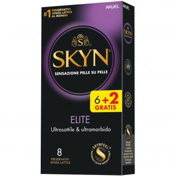 Akuel Skyn Elite Ultrasottile & Ultramorbido 6 Pezzi + 2 Omaggio