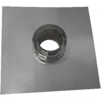 Fumaria Inox Double Wall with Piastra Tronchetto DN 130/180