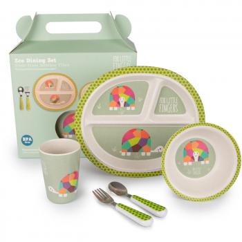 Little Fingers Eco-Friendly Tortoise Dinner Set