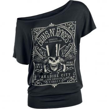 Guns N' Roses Women's Black T-Shirt