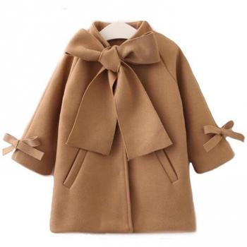 Winter Autumn Baby Girls Trench Jacket