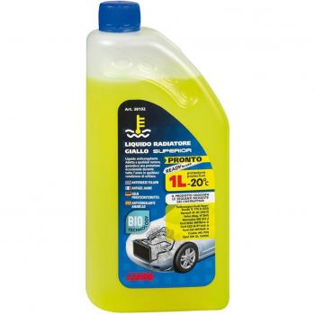 Frostsicheres Gelb Auto-Kühlermittel – 1 l (–20 °C, Korrosionsprävention)